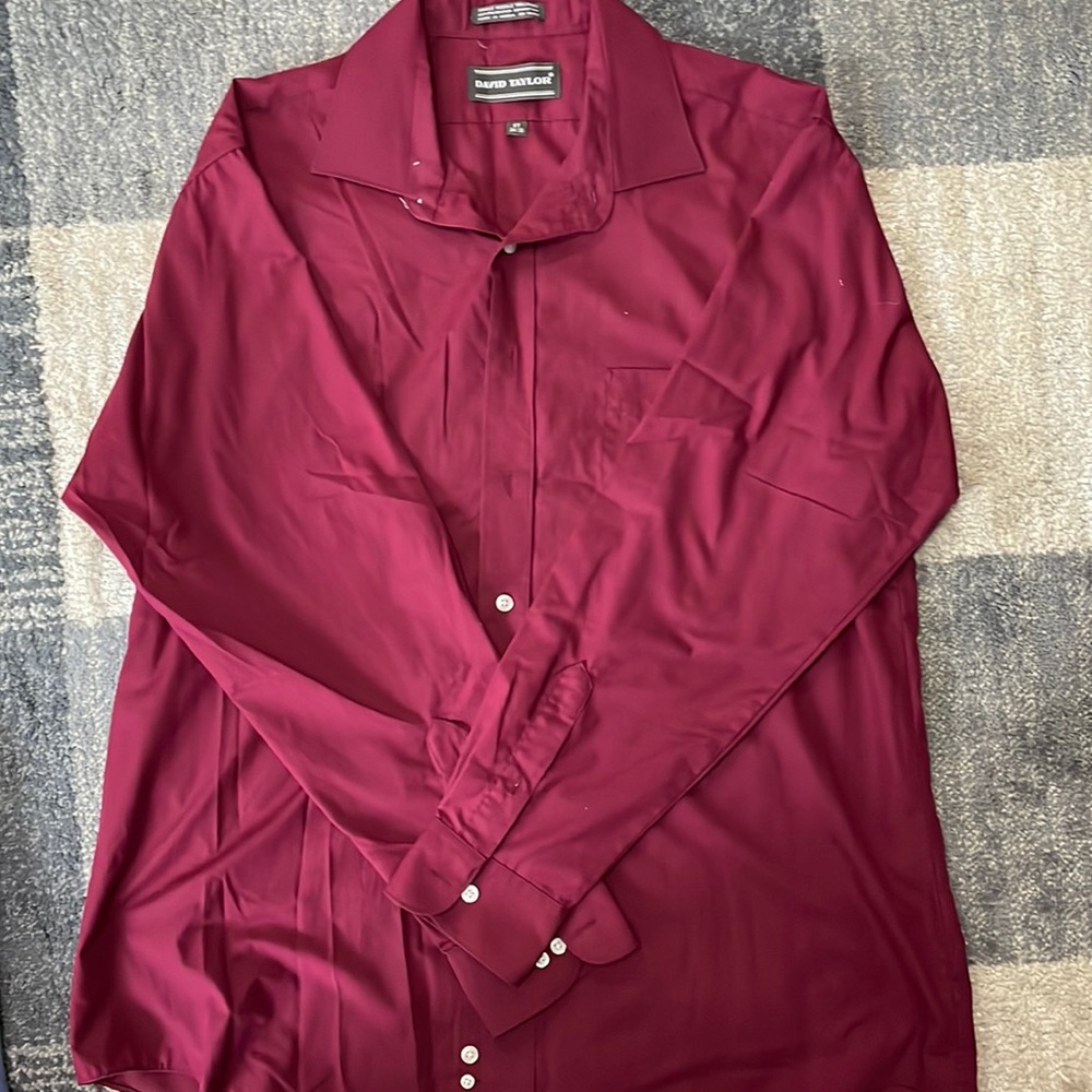 David Taylor Button down long sleeve